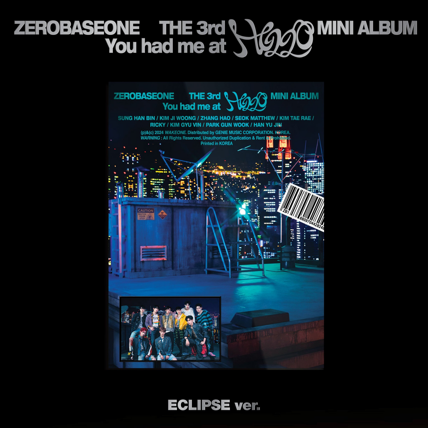 ZEROBASEONE - YOU HAD ME AT HELLO (3rd Mini Album) ECLIPSE VER