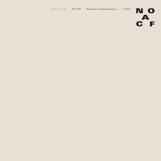 THE 1975 - Notes On A Conditional Form CD