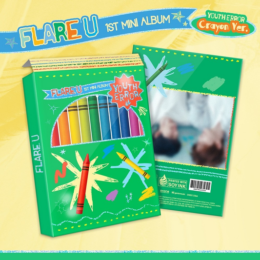FLARE U - YOUTH ERROR (1st Mini Album) CRAYON Version