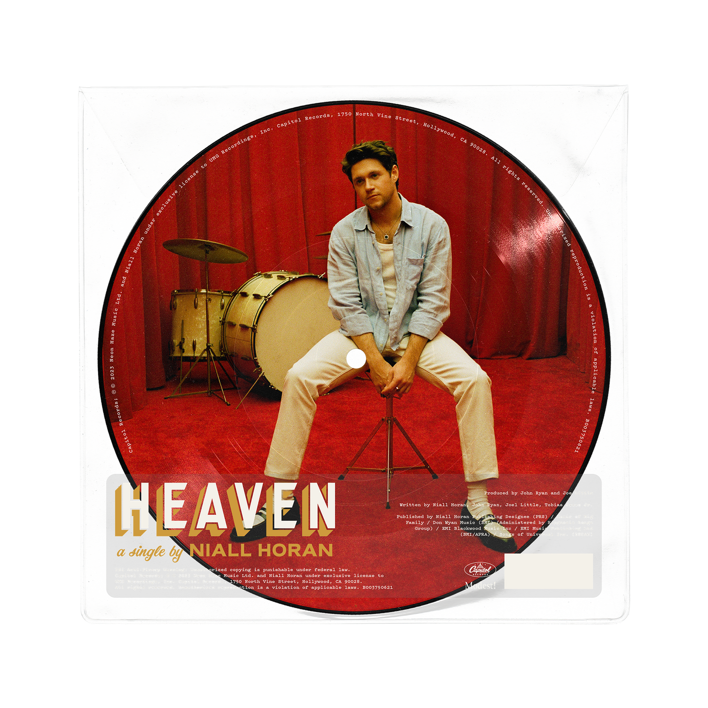 NIALL HORAN -  Heaven VINILO Picture Disc