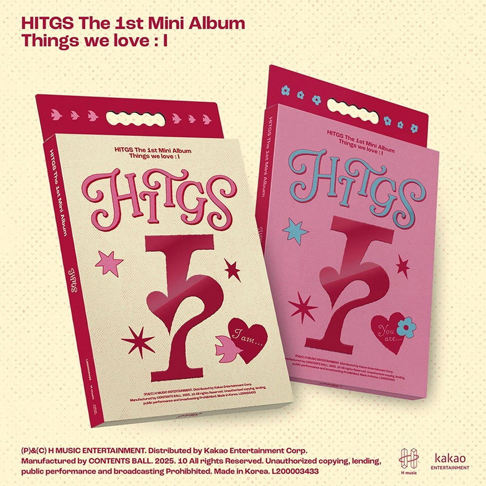 HITGS - THINGS WE LOVE : I (THE 1ST MINI Album)