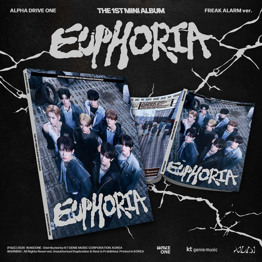 ALPHA DRIVE ONE - EUPHORIA (1st Mini Album) FREAK ALARM Version