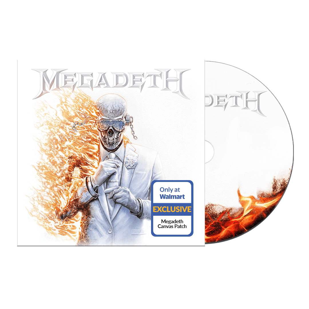 MEGADETH - Megadeth CD + Parche Bordado (Walmart Exclusive)