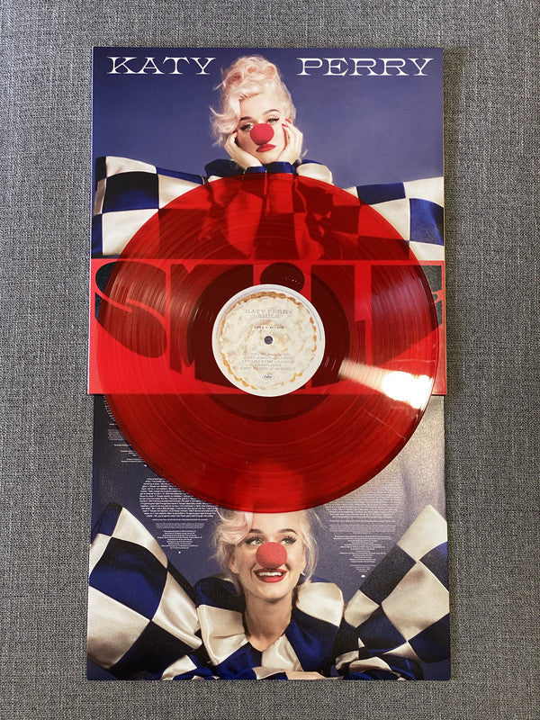 KATY PERRY - Smile VINILO Limitado Translucent Ruby Red