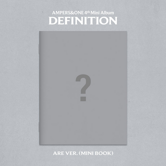 [PRE-ORDEN] AMPERS&ONE - DEFINITION (4th Mini Album) ARE Version
