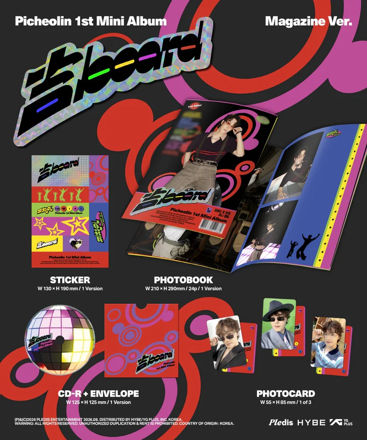 [PRE-VENTA] PICHEOLIN (DINO) - 吉BOARD (1st Mini Album) MAGAZINE