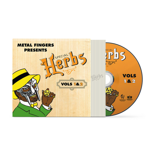MF DOOM -  Metal Fingers Presents: Special Herbs Vol. 1 & 2 CD