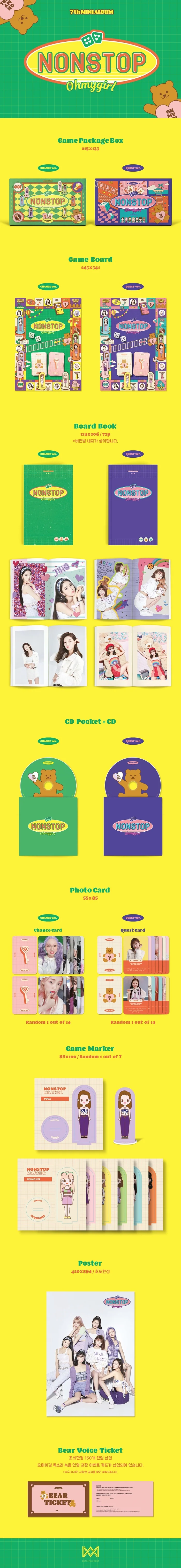 OH MY GIRL - Nonstop (7th Mini Album)
