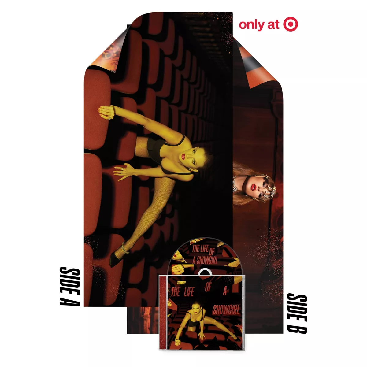 TAYLOR SWIFT - The Life of a Showgirl: It’s Frightening CD Target Exclusive (ver fotos)