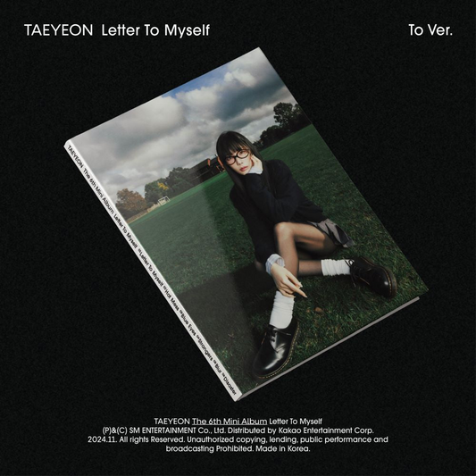 TAEYEON - Letter To Myself (6th Mini Album) TO Version
