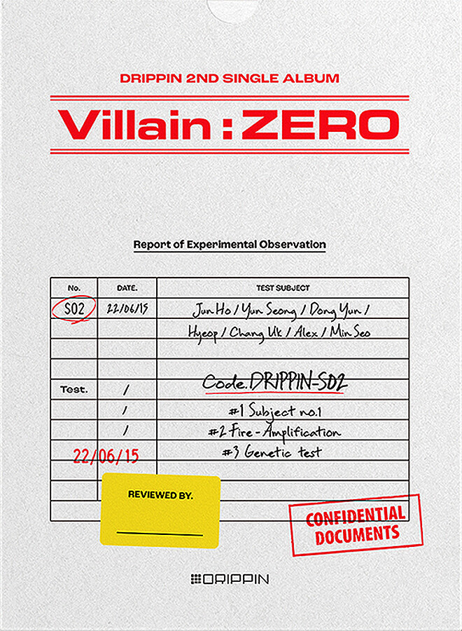 DRIPPIN - Villain : ZERO (2nd Single Album)