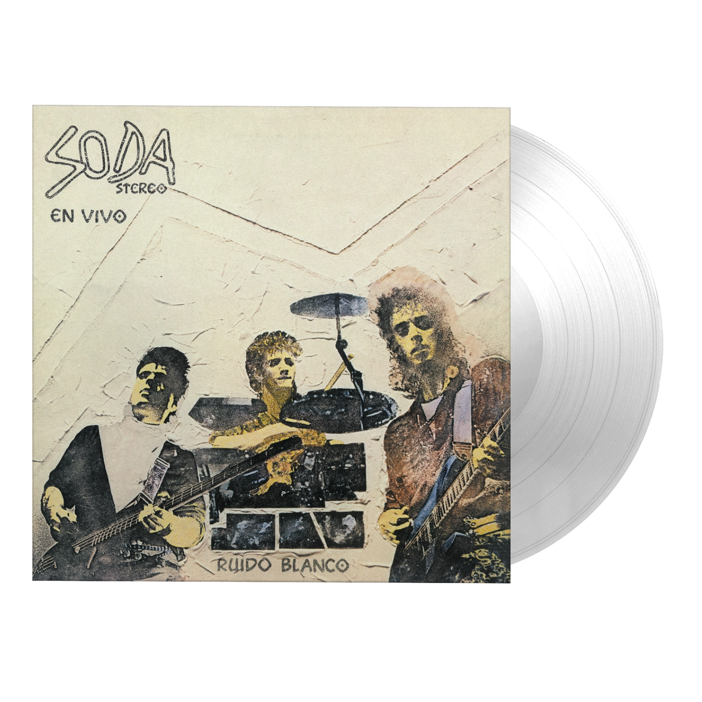 SODA STEREO - Ruido blanco VINILO Crystal Clear