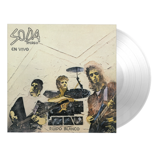 SODA STEREO - Ruido blanco VINILO Crystal Clear