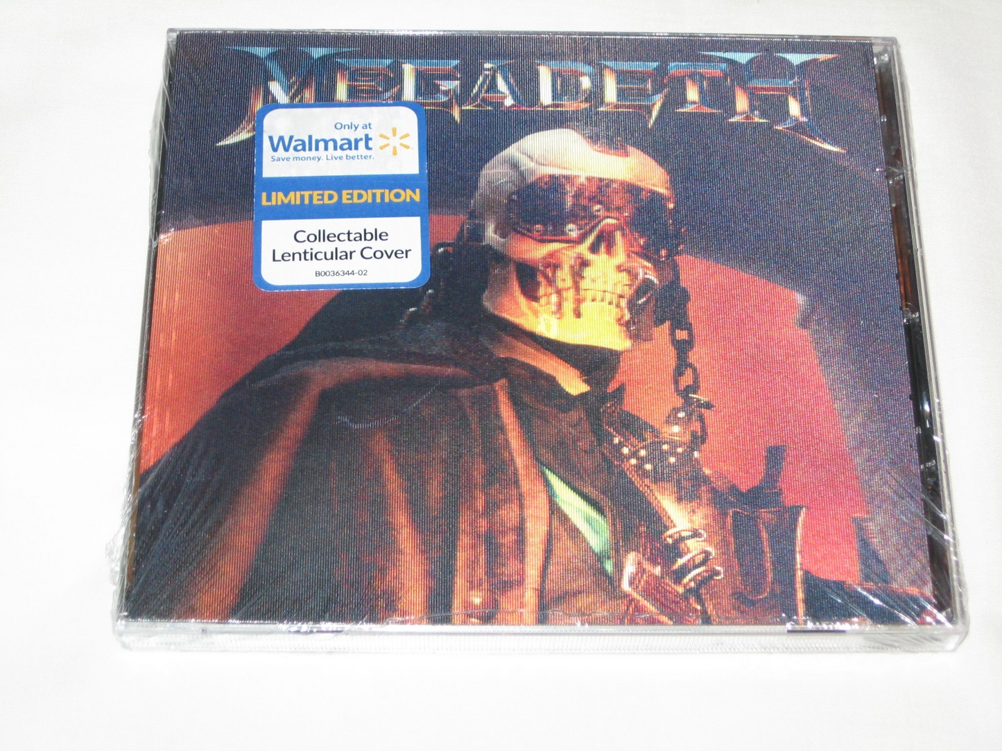 MEGADETH - The Sick, The Dying… And The Dead! CD Lenticular (Walmart Exclusive)