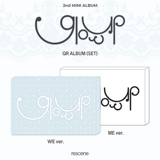 RESCENE - GLOW UP (2nd Mini Album) QR