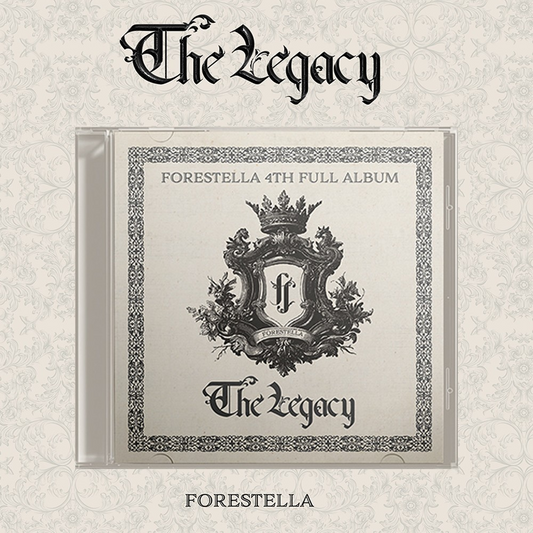 FORESTELLA - THE LEGACY (4th Album) JEWEL CASE