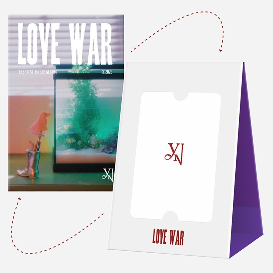 CHOI YENA - LOVE WAR (1st Single Album) POCAALBUM