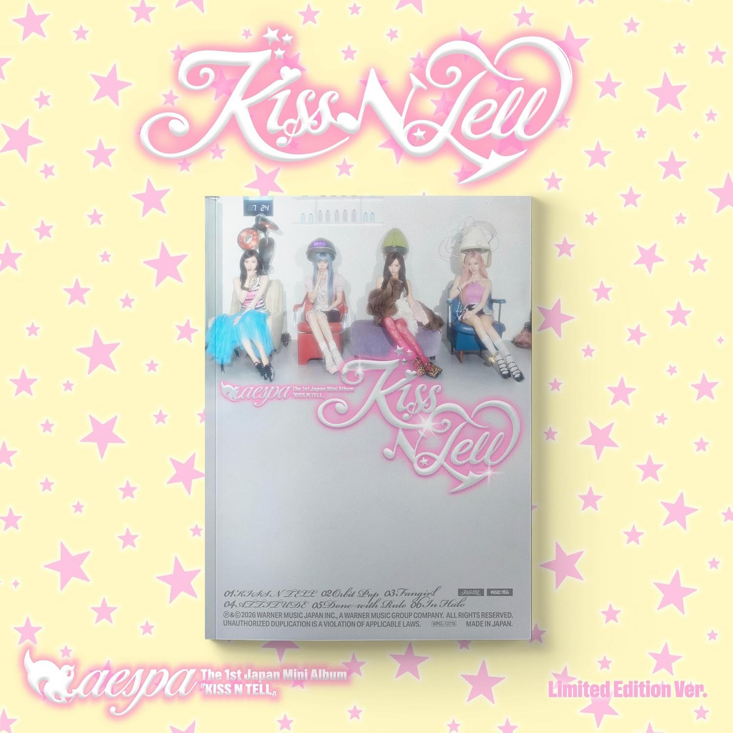 [PRE-VENTA] AESPA - KISS N TELL (Japanese 1st Mini Album) LIMITED EDITION