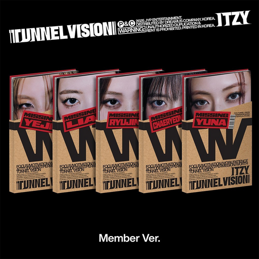 ITZY - TUNNEL VISION MEMBER