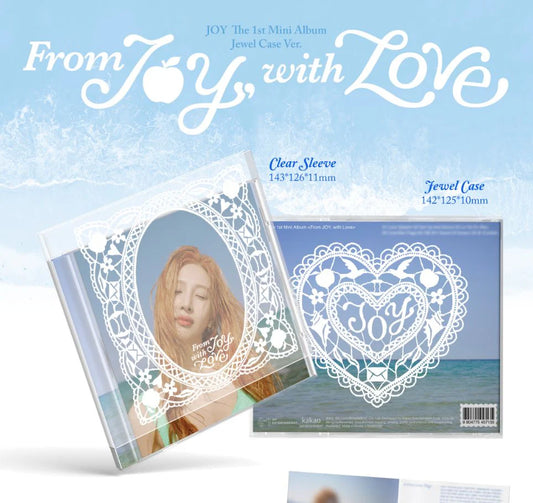 JOY (RED VELVET) - FROM JOY, WITH LOVE (1st Mini Album) JEWEL CASE