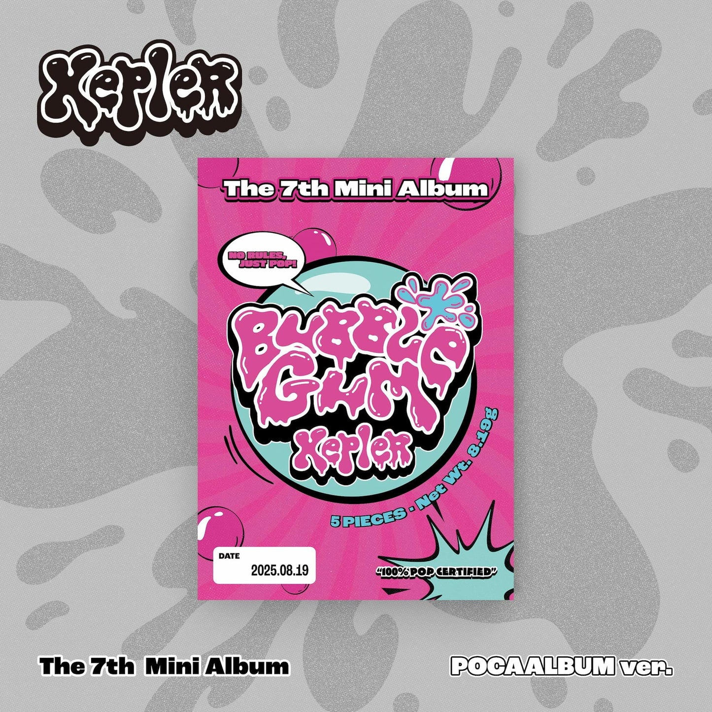 KEP1ER - BUBBLE GUM (7th Mini Album) POCAALBUM
