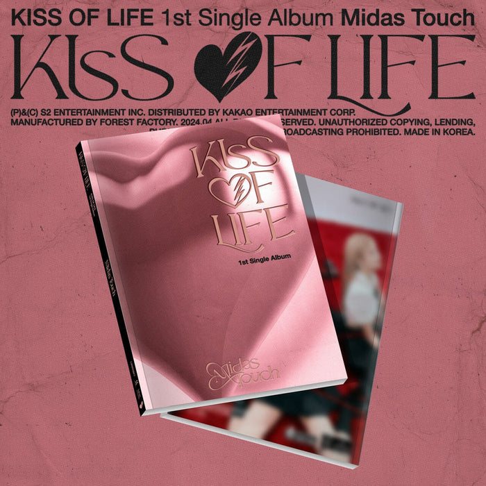 KISS OF LIFE - MIDAS TOUCH (1st Single Album)