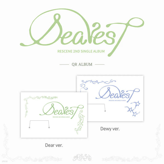 RESCENE - DEAREST (2nd Single Album) QR