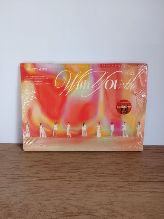 TWICE - WITH YOU-TH (13th Mini Album) VERSION BLAST Target Exclusive