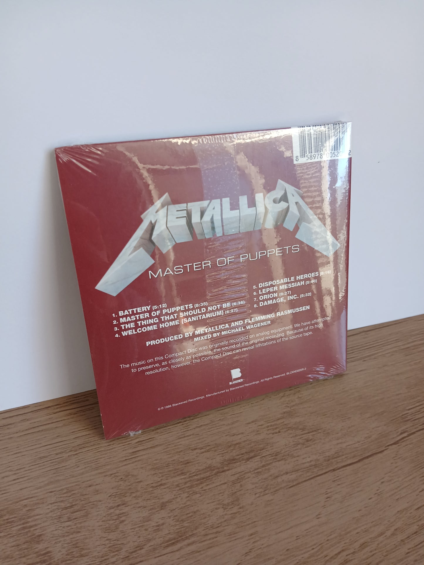 METALLICA - Master of puppets CD Remaster