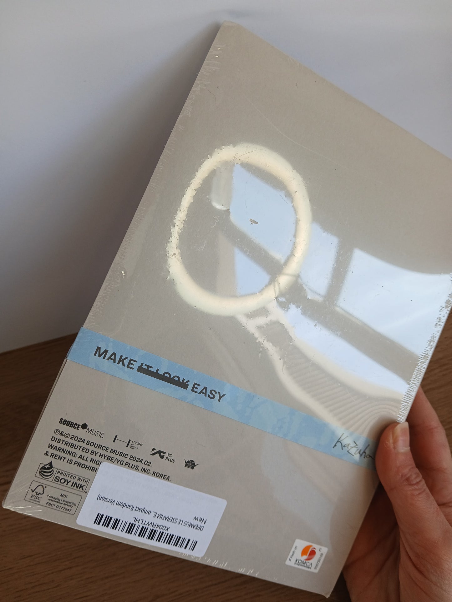 LE SSERAFIM - EASY (3rd Mini Album) COMPACT KAZUHA