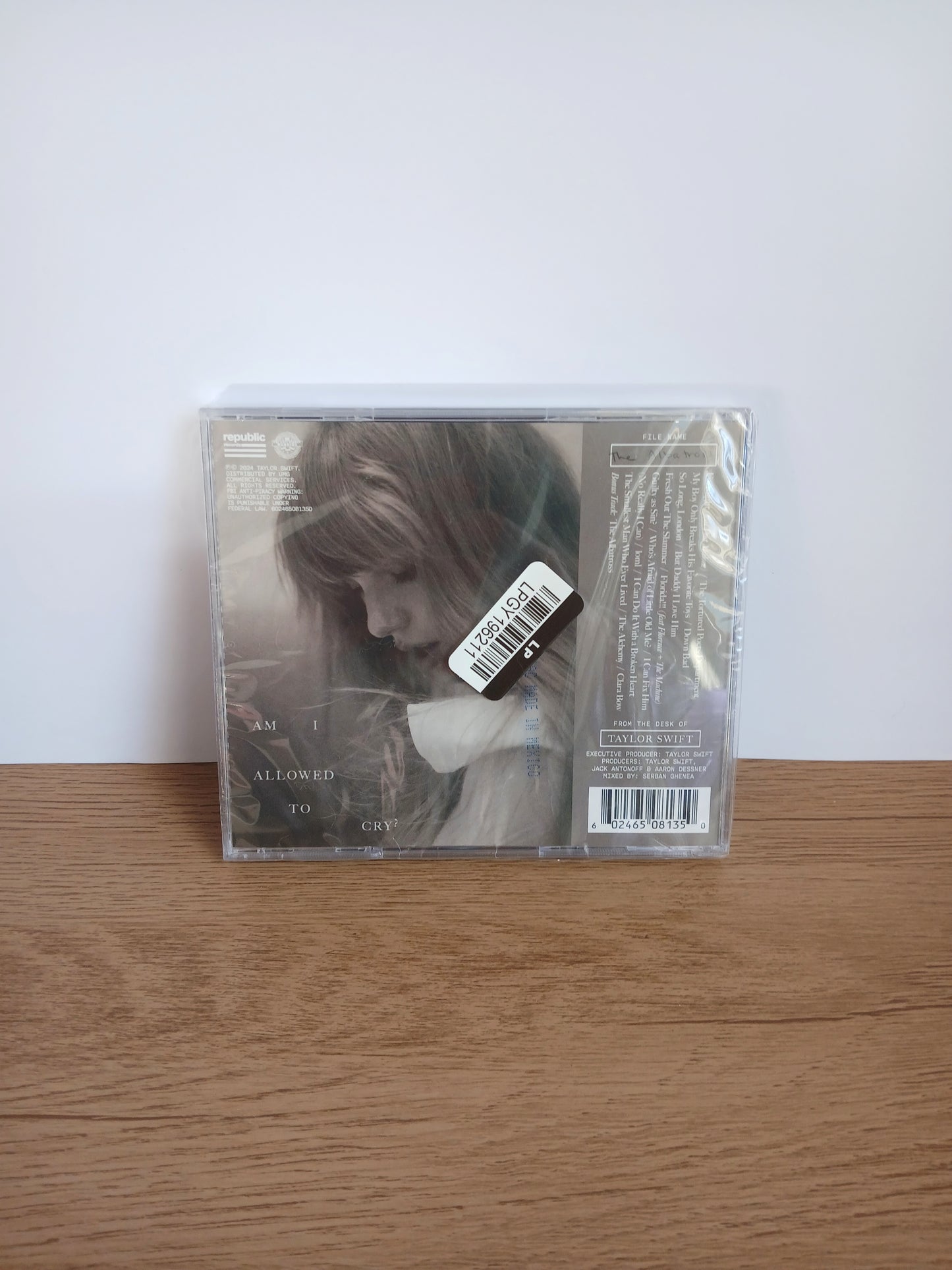 TAYLOR SWIFT - The Tortured Poets Department CD THE ALBATROSS