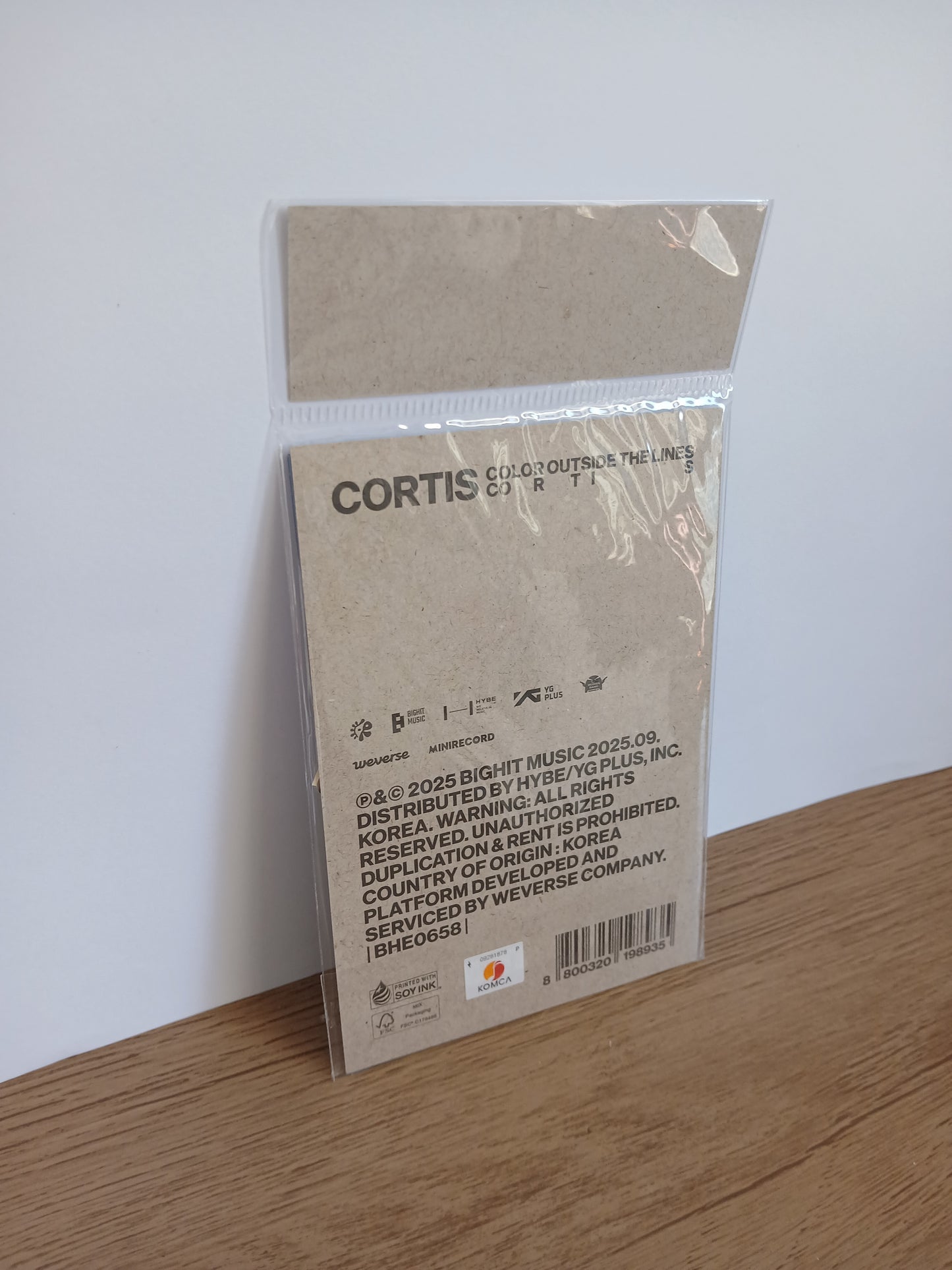 CORTIS - COLOR OUTSIDE THE LINES (1st EP Album) WEVERSE ALBUMS A