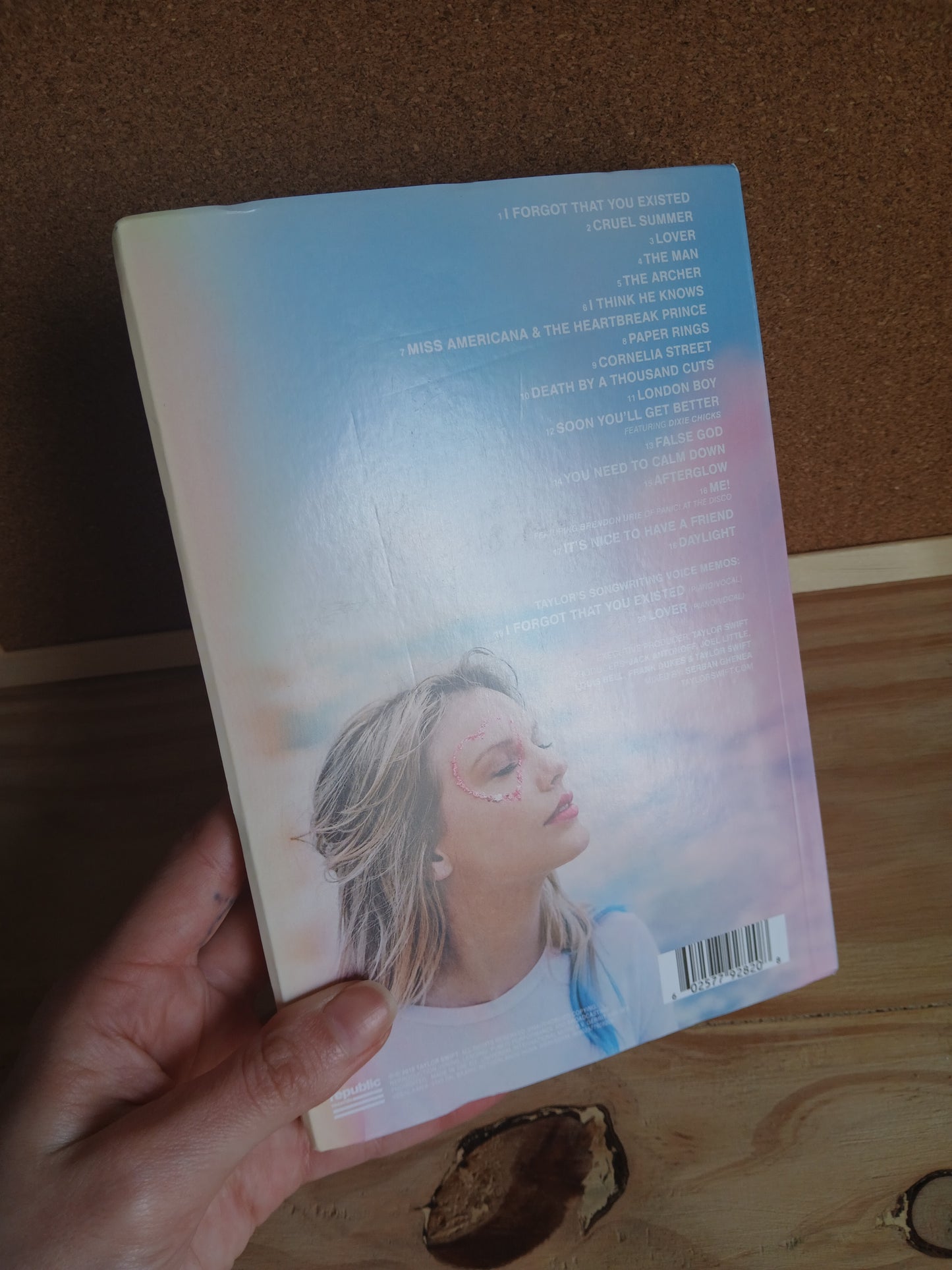 TAYLOR SWIFT - Lover CD Deluxe Edition ver fotos