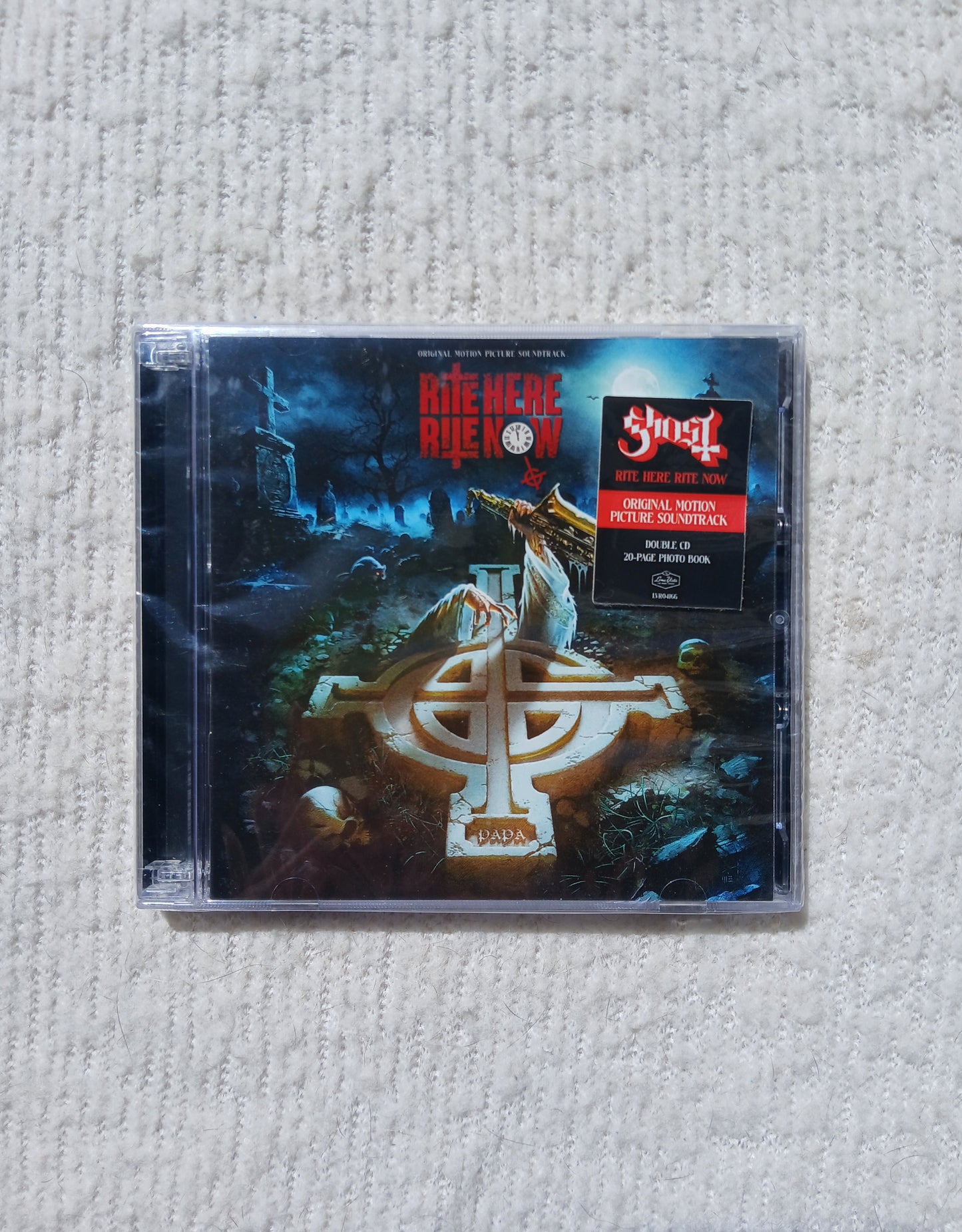 GHOST - Rite here rite now CD VER FOTOS