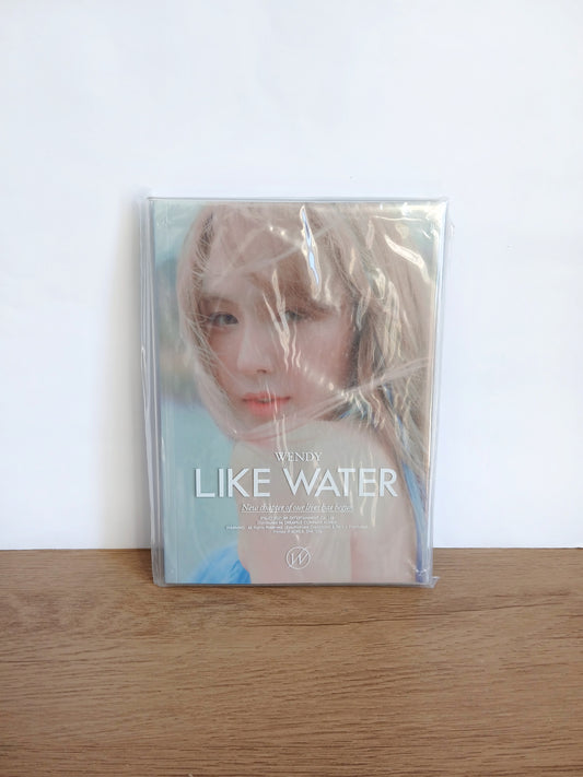 WENDY (RED VELVET) - Like Water (1st Mini album) PHOTOBOOK Version