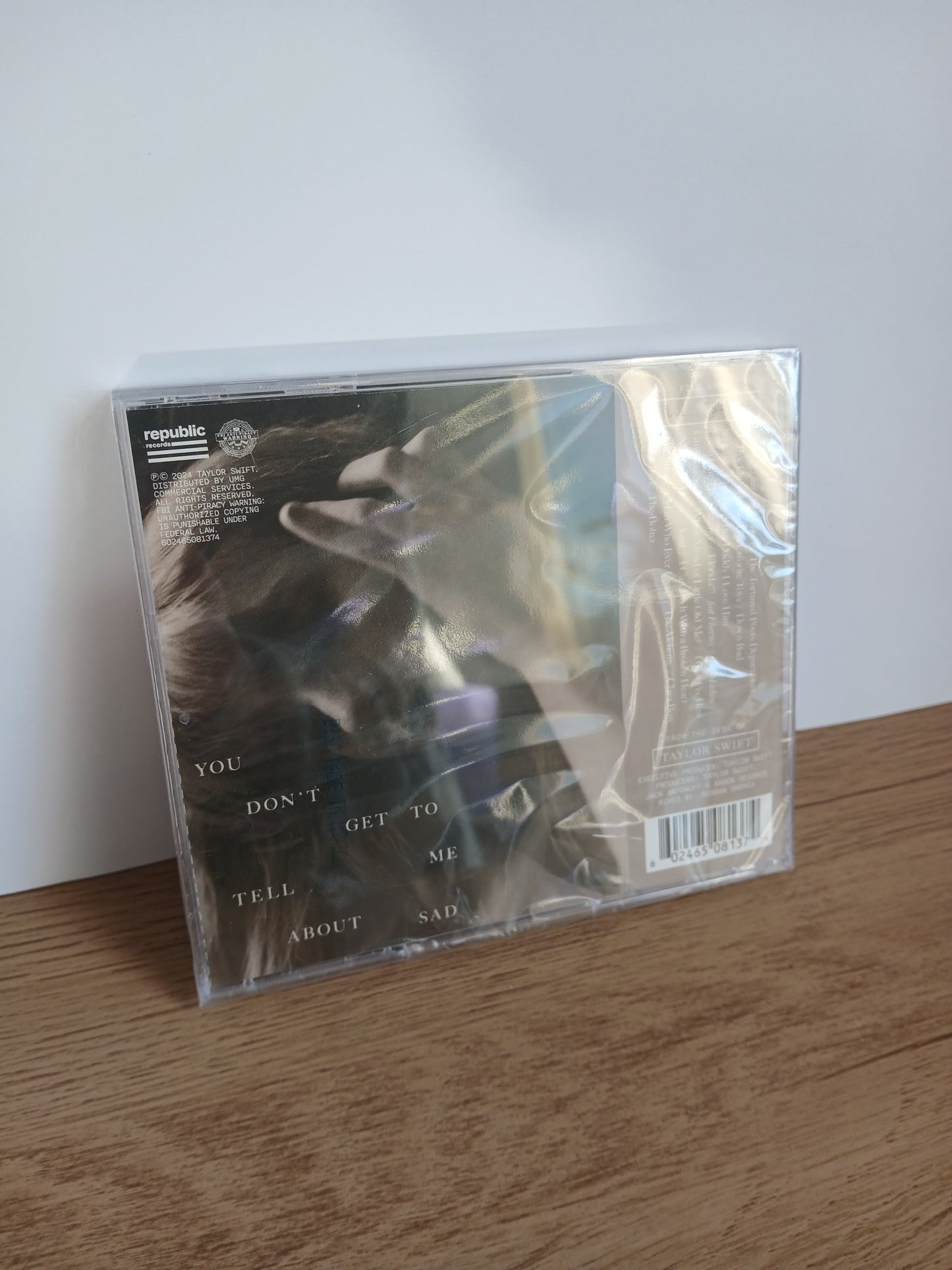 TAYLOR SWIFT - The Tortured Poets Department CD THE BOLTER