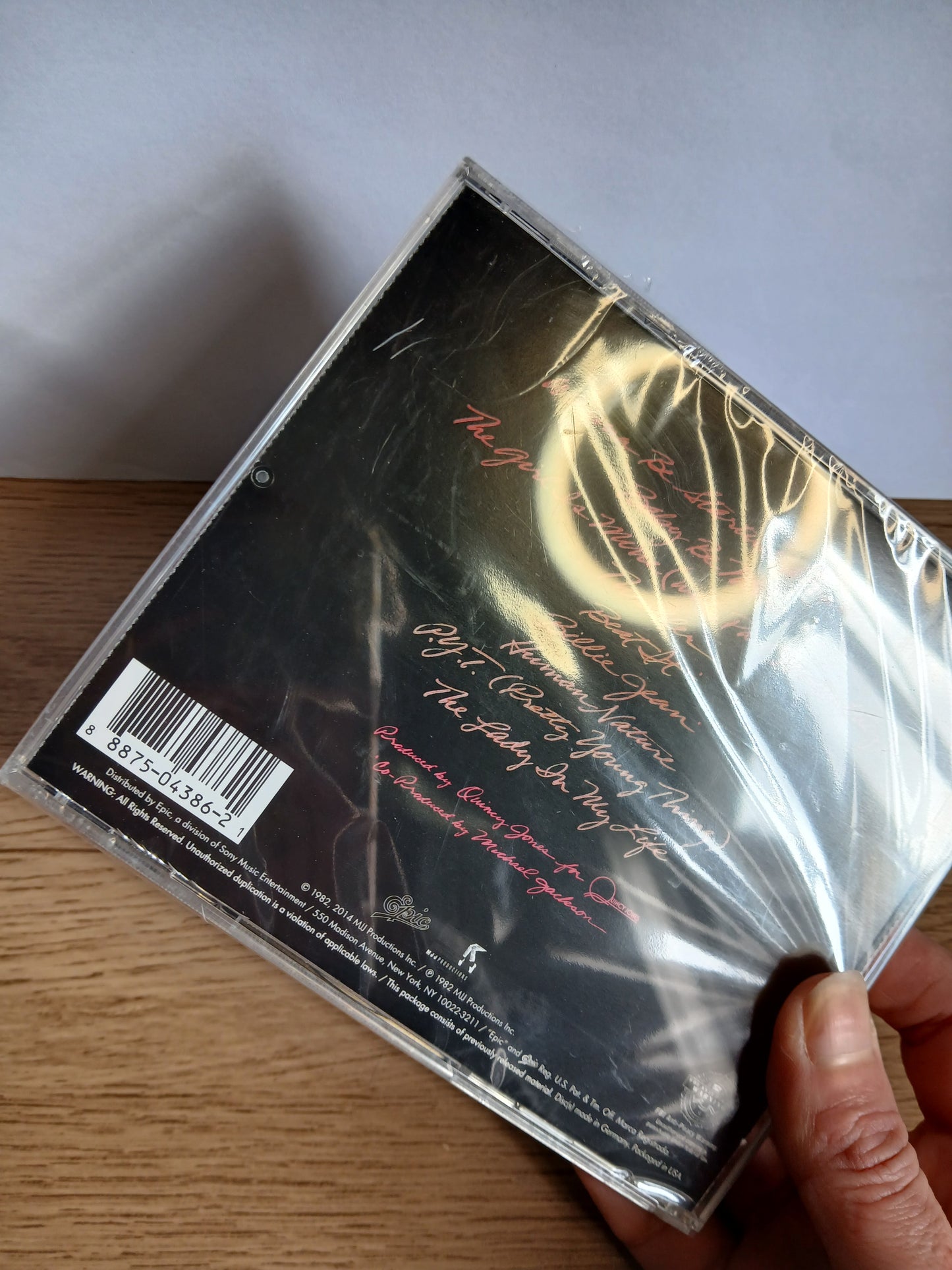 MICHAEL JACKSON - Thriller CD (ver fotos)