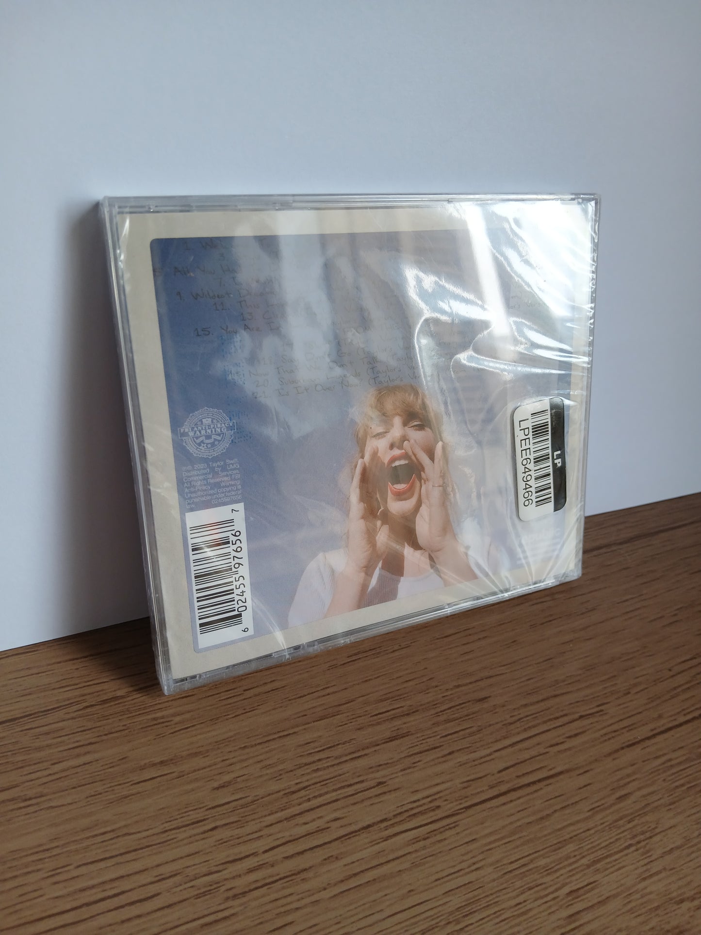 TAYLOR SWIFT - 1989 (Taylor's version) Crystal Skies Blue CD