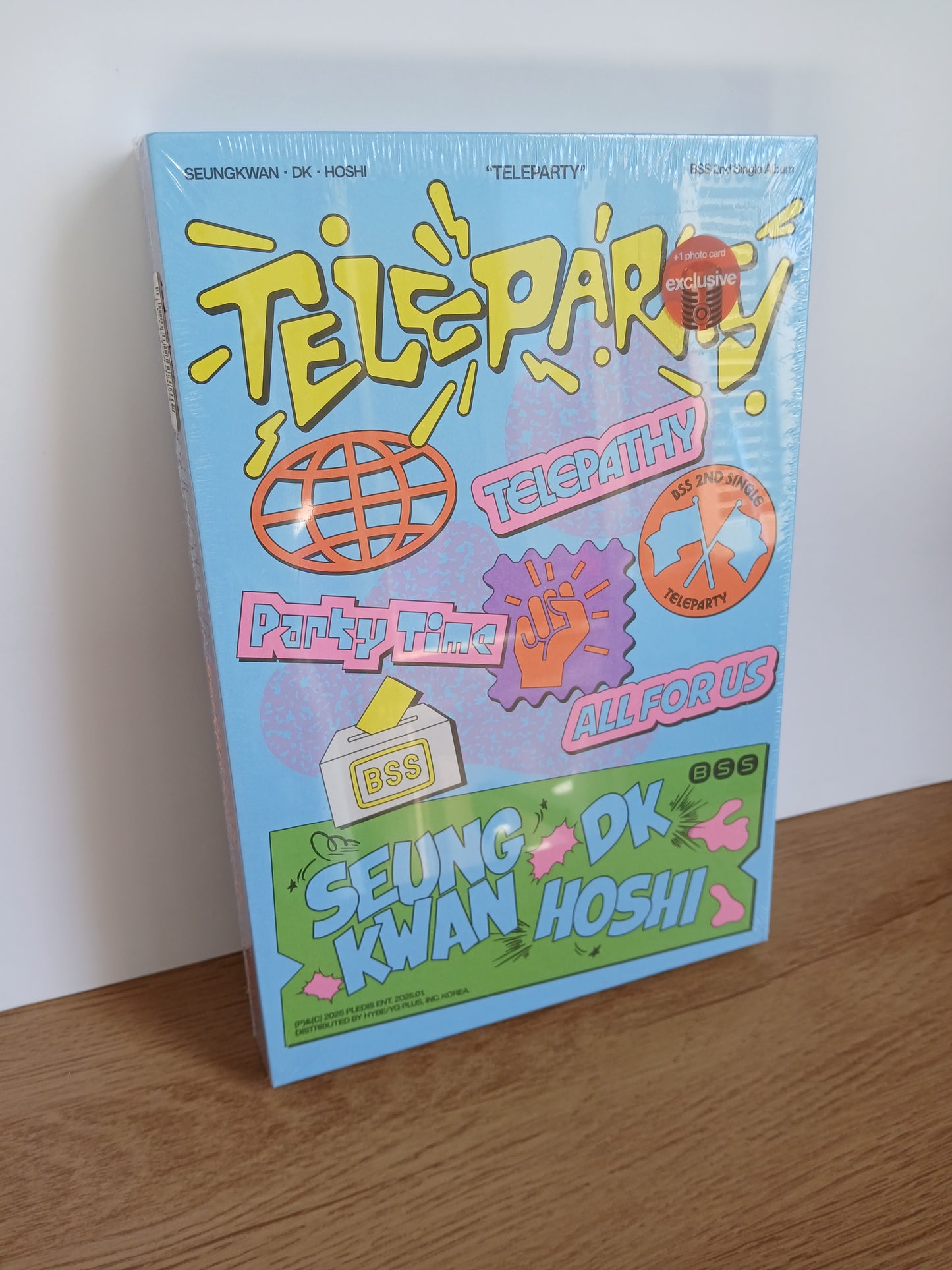 BSS (SEVENTEEN) - TELEPARTY (2nd Single Album) Target Exclusive