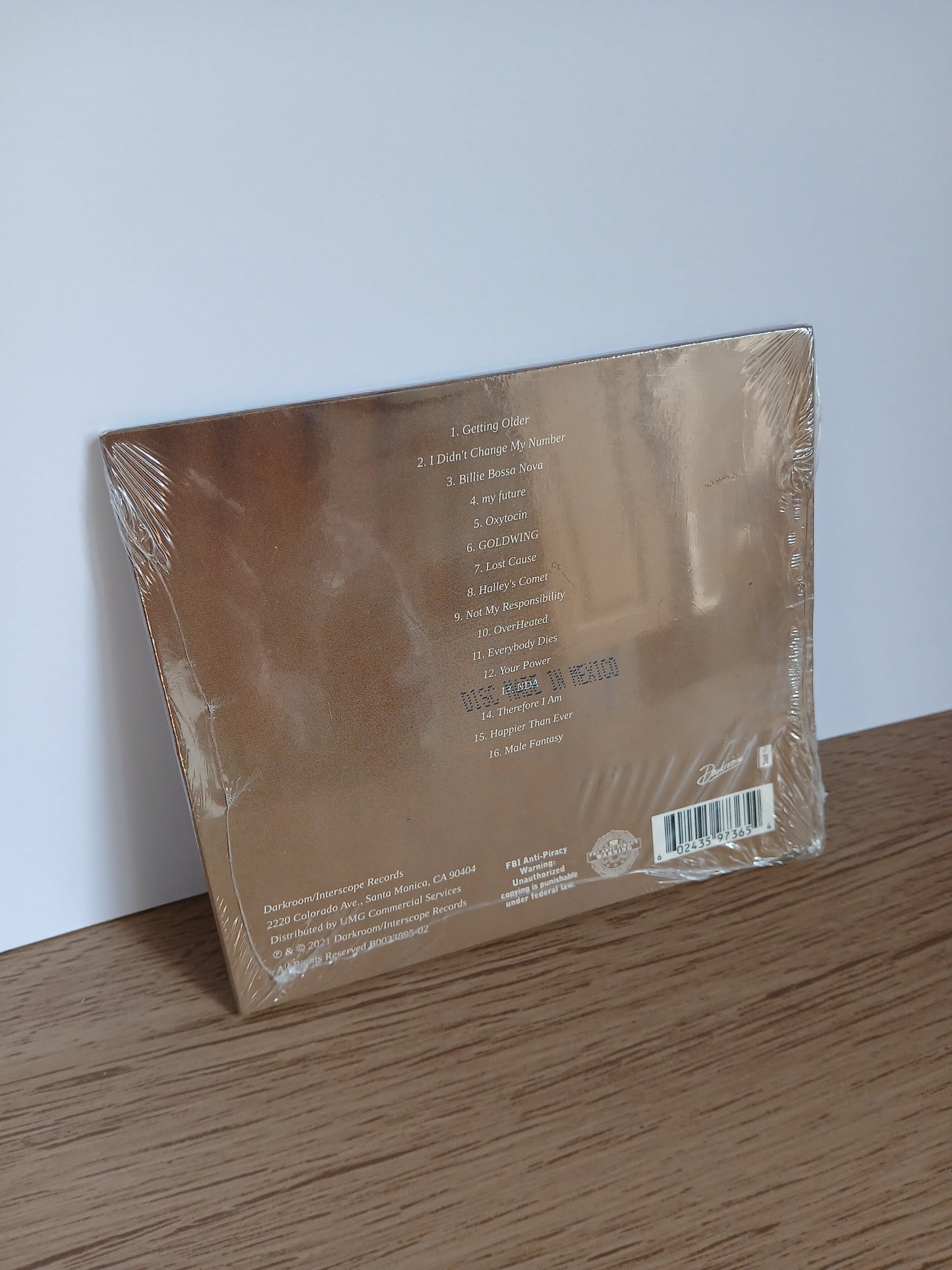 BILLIE EILISH - Happier than ever CD