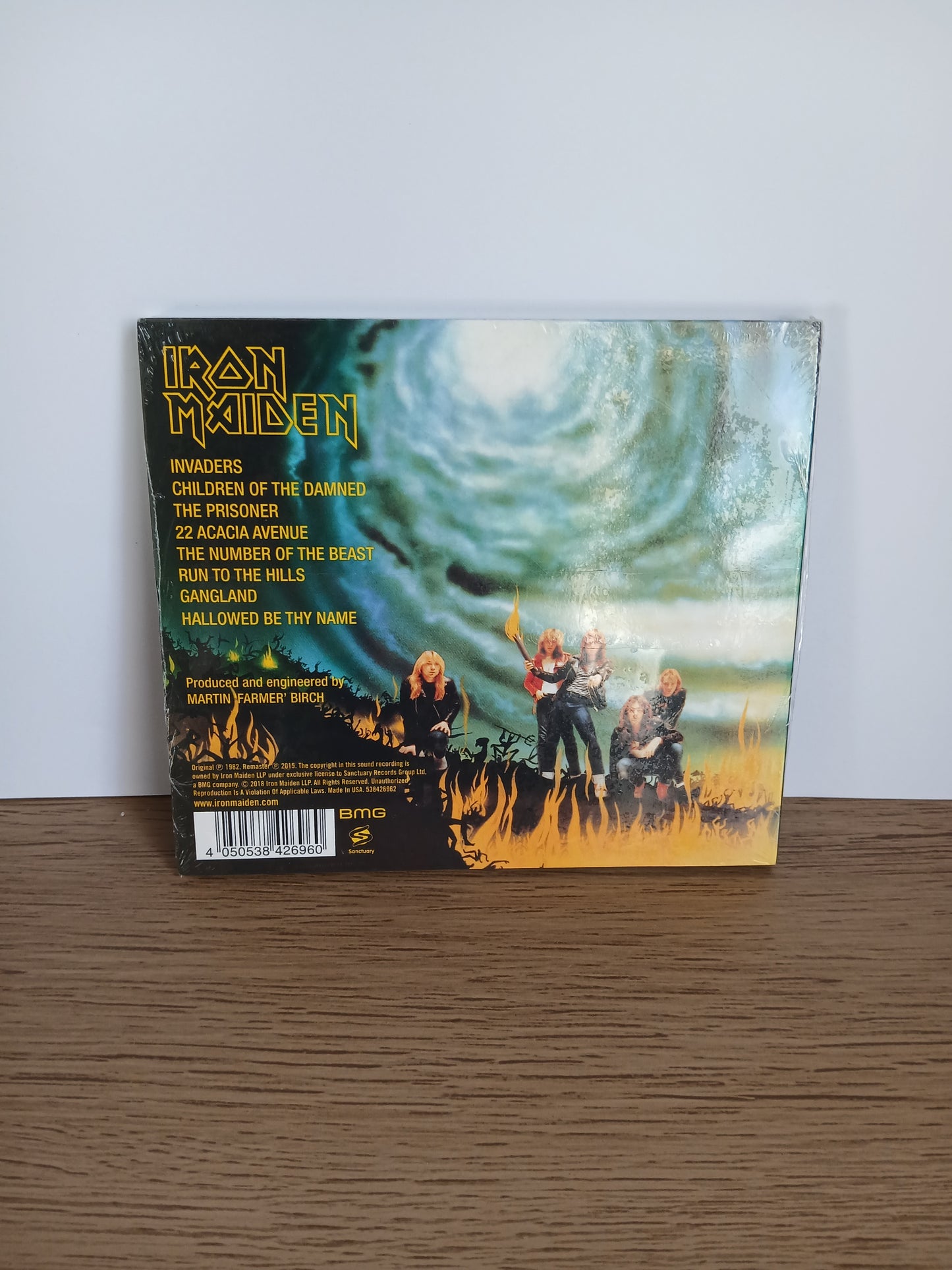 IRON MAIDEN -The number of the beast CD