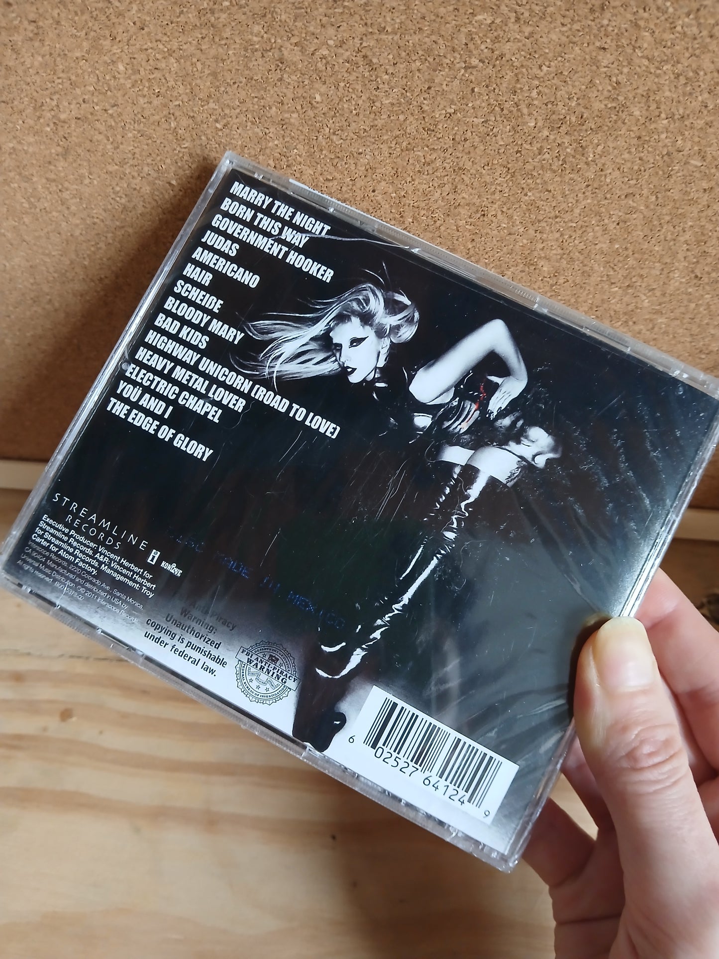 LADY GAGA - Born this way CD