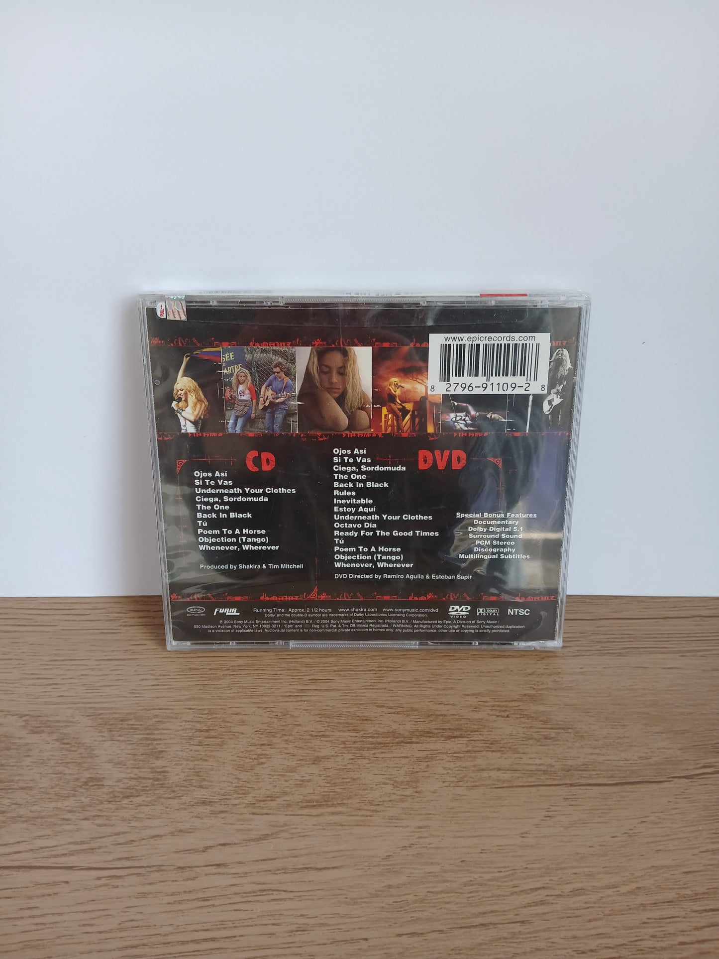 SHAKIRA - Live & Off The Record CD+DVD