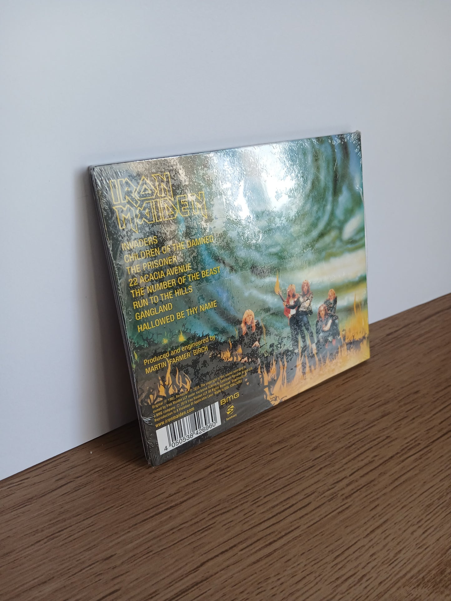 IRON MAIDEN -The number of the beast CD