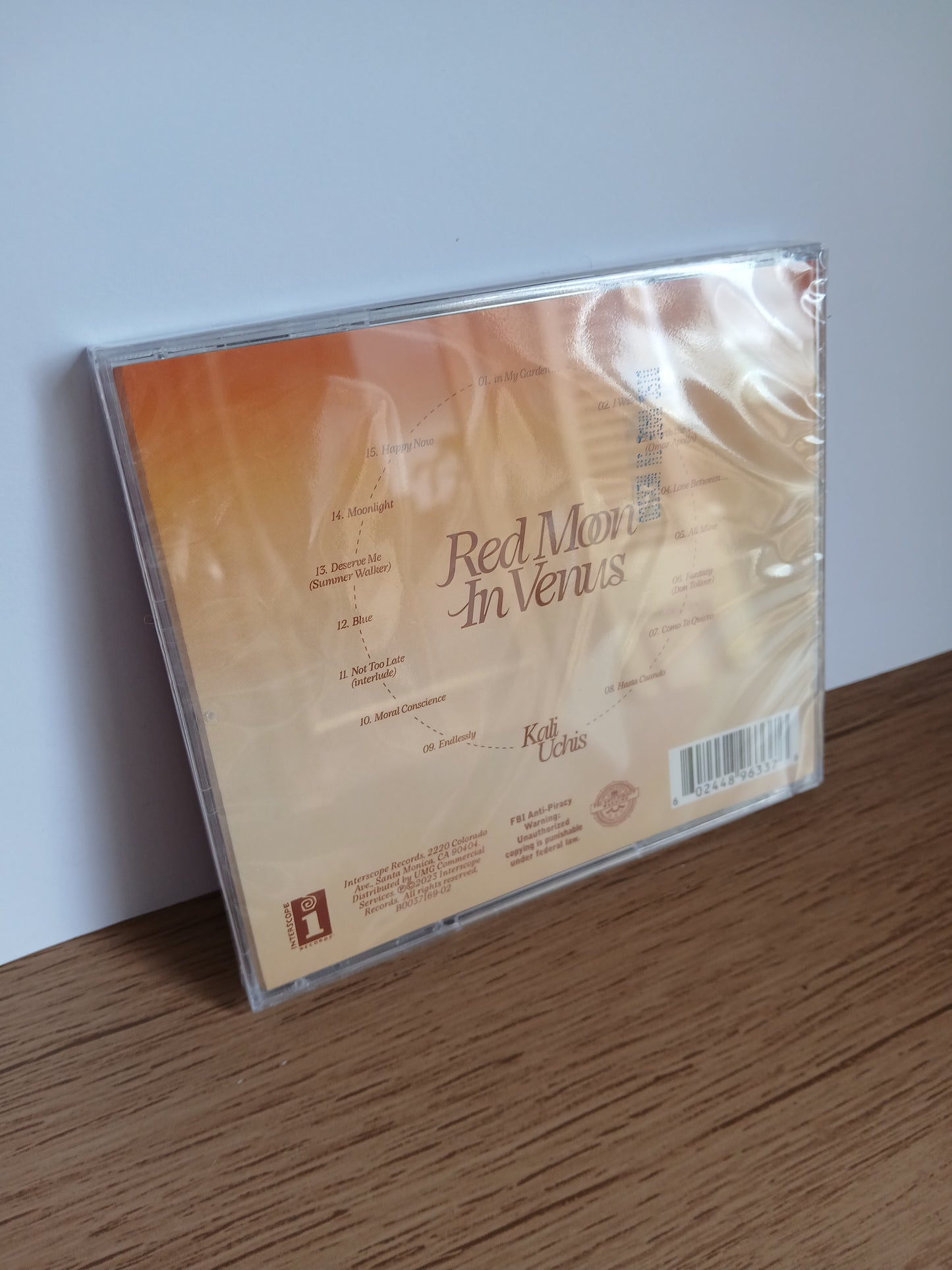 KALI UCHIS - Red Moon In Venus CD ver fotos