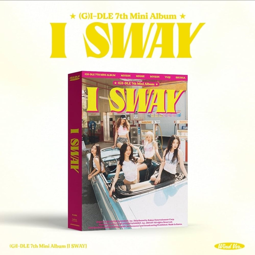 I-DLE - I SWAY (7th Mini Album) Target Exclusive WIND VER.