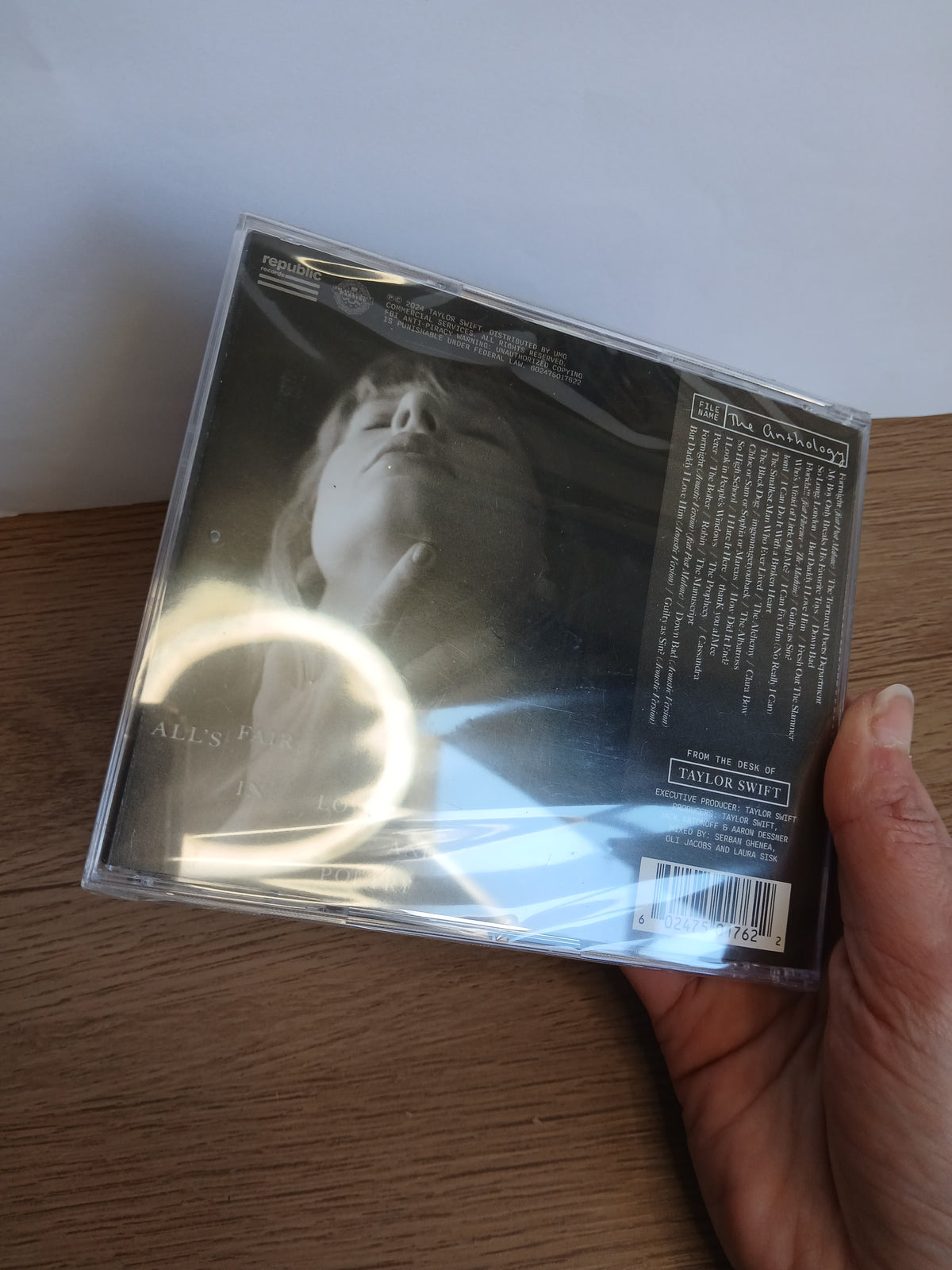 TAYLOR SWIFT - The tortured poets department CD The Anthology