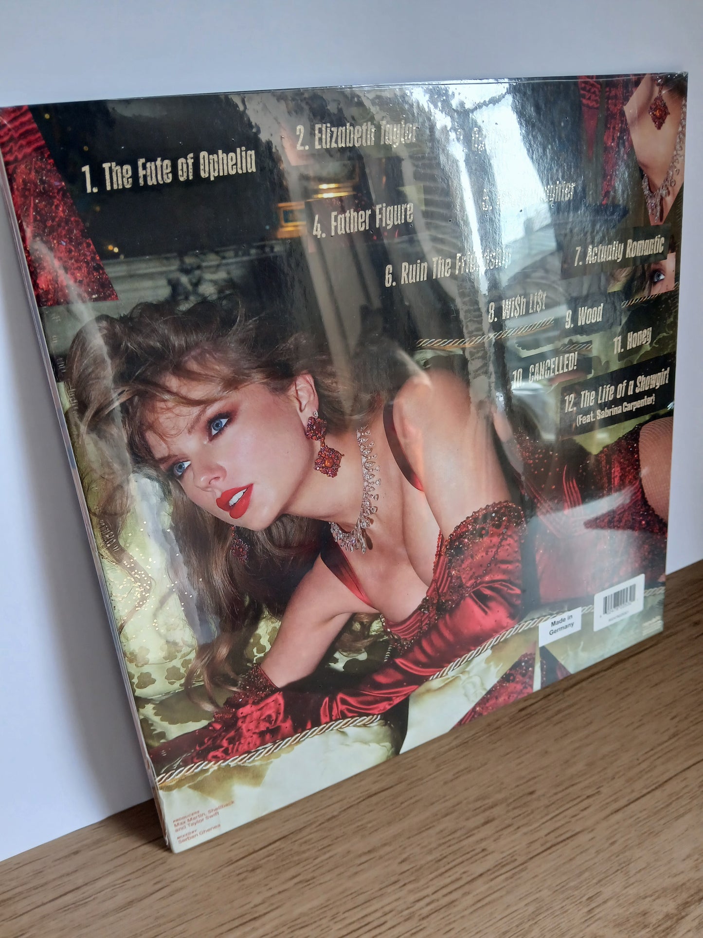TAYLOR SWIFT - The Life of a Showgirl: The Tiny Bubbles in Champagne VINILO (Under Bright Lights Pearlescent)