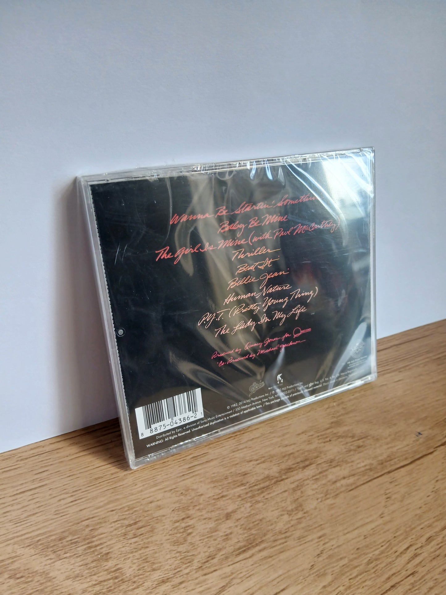 MICHAEL JACKSON - Thriller CD (ver fotos)