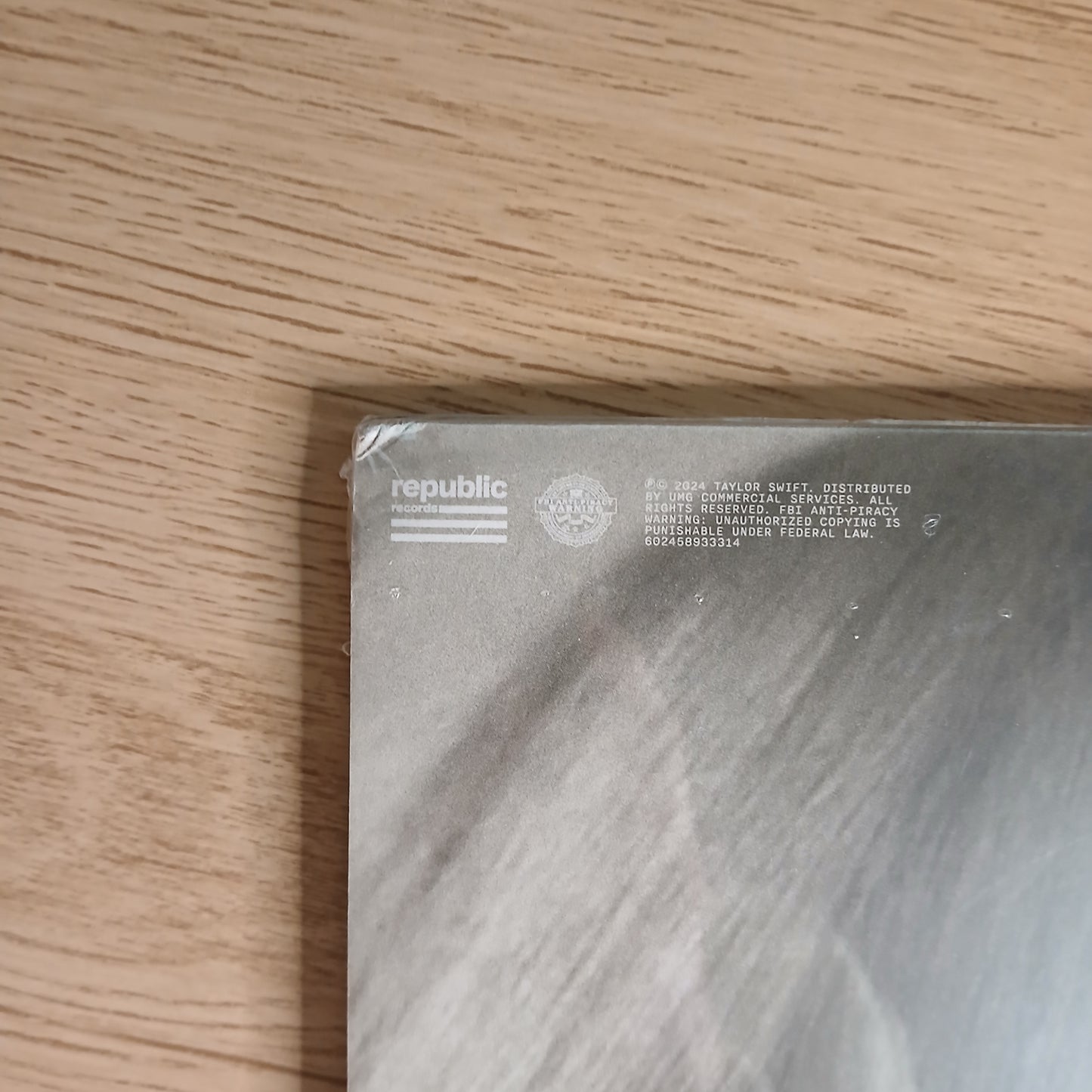 TAYLOR SWIFT - The tortured poets department VINILO Ghosted White
